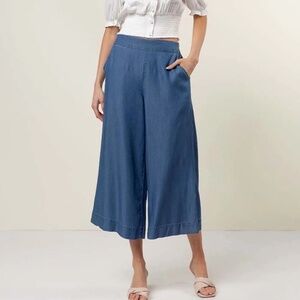 Naked Zebra - Tencel culotte pants women's